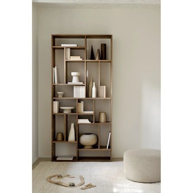 LIBRERO MINIMALISTA OMEGA COLOR CHIAVENNA TU MESITA