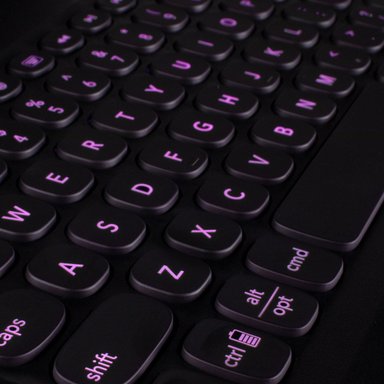 TECLADO BLUETOOTH ZAGG Y CASE RETROILUMINADO IPAD PRO 11'' 1A A 4A GEN NEGRO/GRIS PRO KEYS - 4