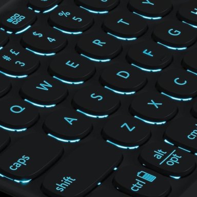TECLADO BLUETOOTH ZAGG Y CASE PRO KEYS CON TRACKPAD IPAD PRO 12.9'' 3A, 4A Y 5A GEN NEGRO/GRIS - 4