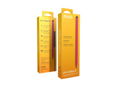 LÁPIZ ZAGG ÓPTICO STYLUS PRO IPAD CON CARGA INALÁMBRICA COLOR ROSA - 6