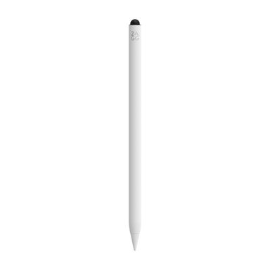 LÁPIZ ZAGG ÓPTICO STYLUS PRO 2 IPAD CON CARGA INALÁMBRICA COLOR BLANCO - 1