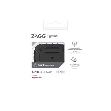 CASE GEAR4 APOLLO SNAP PARA AIRPODS PRO NEGRO - 5