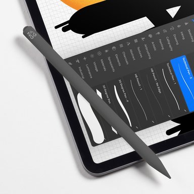 LÁPIZ ZAGG STYLUS PRO 2 IPAD CON CARGA INALÁMBRICA - GRIS - 6