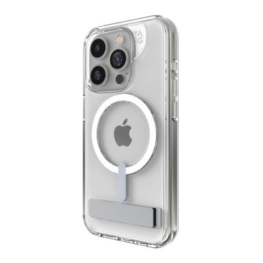 CASE ZAGG CRYSTAL PALACE SNAP KS PARA IPHONE 15 PRO MAX COMPATIBLE CON MAGSAFE - TRANSPARENTE - 1