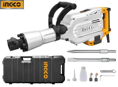 MARTILLO DEMOLEDOR INGCO PDB17008 1700 WATTS HEXAGONAL 45J 16KG