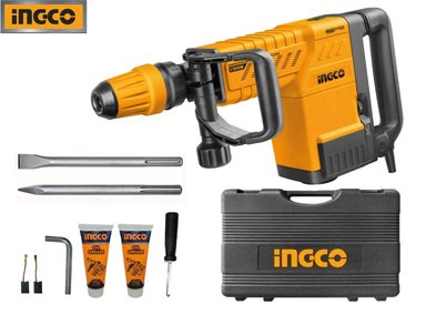 MARTILLO DEMOLEDOR SDS-MAX INGCO 1500W 6-25J 10KG PDB15006