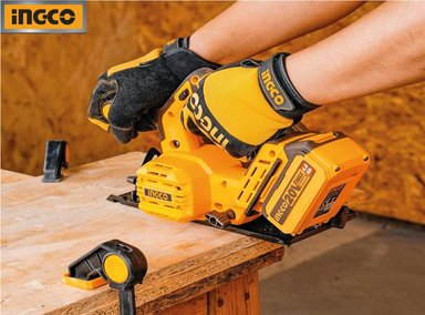 SIERRA CIRCULAR BRUSHLESS INGCO 20V 7 1/4'' + 2 BATERÍAS 2.0AH CSLI1851 - 6