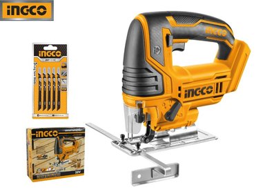 SIERRA CALADORA INGCO CJSLI8501 20V + 5 HOJAS DE CALAR