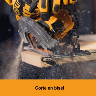 SIERRA CIRCULAR INGCO BRUSHLESS 20V 6 1/2'' + 1 BATERÍA 4.0AH + CARGADOR CSLI16521 - 6