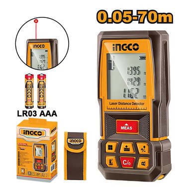 MEDIDOR DE DISTANCIA LÁSER INGCO 70M HLDD0708