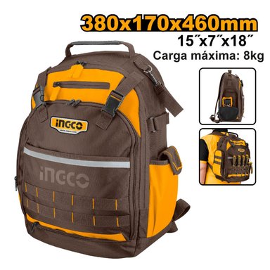 MOCHILA DE HERRAMIENTAS INGCO 8KG HBP01028