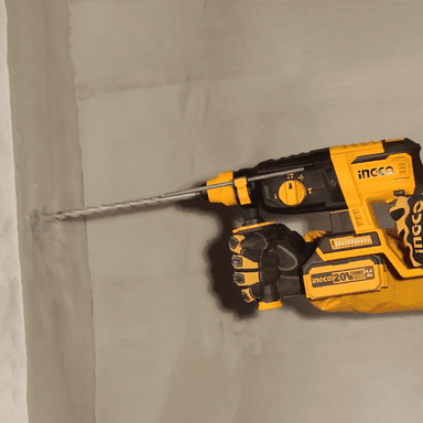 ROTOMARTILLO BRUSHLESS INGCO 20V 26MM 2.5J SDS PLUS + 2 BATERÍAS 4.0AH CRHLI202289 - 5