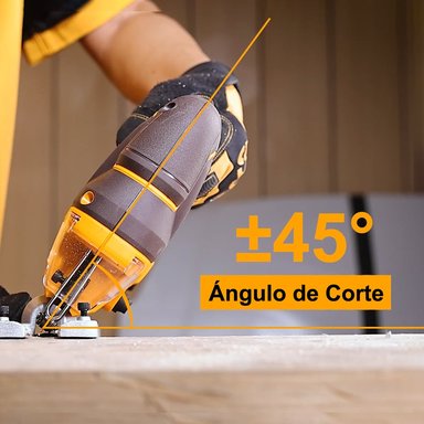 SIERRA CALADORA BRUSHLESS INGCO 20V + 5 HOJAS DE CALAR CJSLI1008 - 6