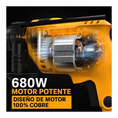 TALADRO PERCUTOR INGCO 680W 13MM ID6808 - 3