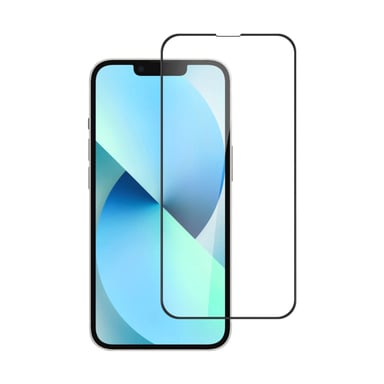 PROTECTOR DE PANTALLA APPLE IPHONE 14 TRANSPARENTE DE VIDRIO 10D - 1