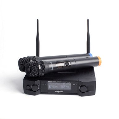 MICRÓFONO WM-180H BARETONE X2 UNIDADES INALÁMBRICOS CON RECEPTOR