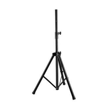 TRÍPODE NEGRO PEDESTAL SOPORTE0018MIC PARA PARLANTE ACTIVO PORTÁTIL