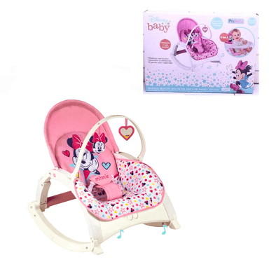 SILLA MECEDORA DISNEY BABY BOUNCER MINNIE MOUSE 2 EN 1 CON BANDEJA BMNP-22 - 4