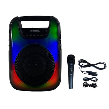 PARLANTE BLUETOOTH K810 KASSEL PORTATIL USB BT MICROFONO - 1