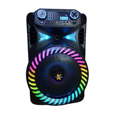 PARLANTE BLUETOOTH K1510 KASSEL PORTATIL USB BT MICROFONO - 3