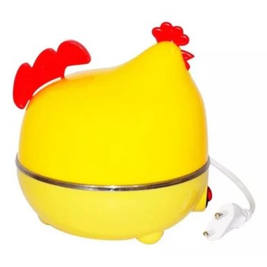 MÁQUINA HERVIDOR DE HUEVOS DISEÑO GALLINA 7 HUEVOS ELÉCTRICO - 2