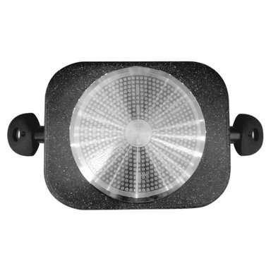 PLANCHA PARRILLERA FINEZZA FZ-P386TM MEDIDAS 29X38 CM + ESPÁTULA - 3