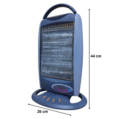 ESTUFA HALÓGENA YQ 12SHR CON CONTROL REMOTO ANTIVUELCO OSCILACIÓN - 5