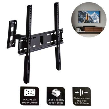 SOPORTE MONTAJE DE TV MD3123 LCD/LED DE 26 A 65 PULGADAS - 1