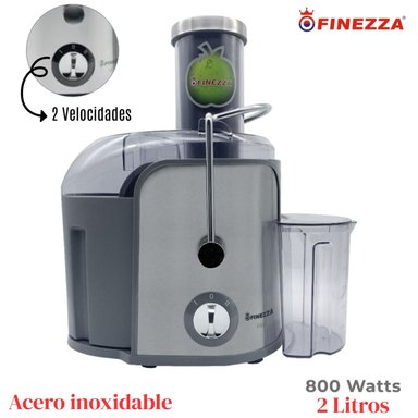 EXTRACTOR DE JUGO FINEZZA FZ-A6251EX 800 W GRIS 2 VELOCIDADES