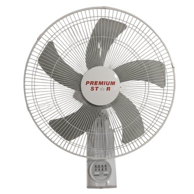VENTILADOR DE PARED CON CONTROL REMOTO PREMIUM STAR 18 PULG  BLANCO 200 W - 2