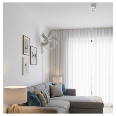 VENTILADOR DE PARED CON CONTROL REMOTO PREMIUM STAR 18 PULG  BLANCO 200 W - 4