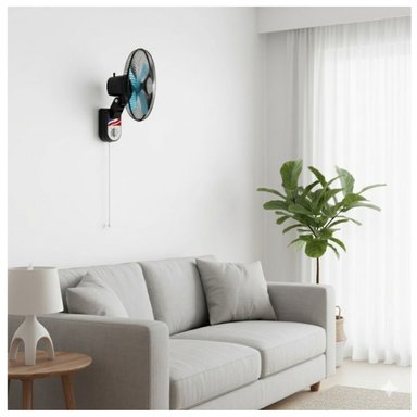 VENTILADOR PARED 18 PULG PREMIUM STAR 220 WATTS NEGRO - 4