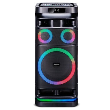 TORRE DE SONIDO MAXTRON HARMONIX MX 1021 TWS BT USB ILUMINACIÓN LED RGB - 3