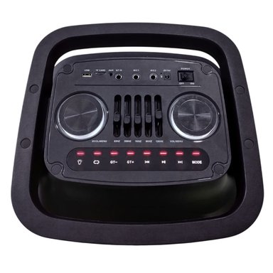 TORRE DE SONIDO MAXTRON HARMONIX MX 1021 TWS BT USB ILUMINACIÓN LED RGB - 4