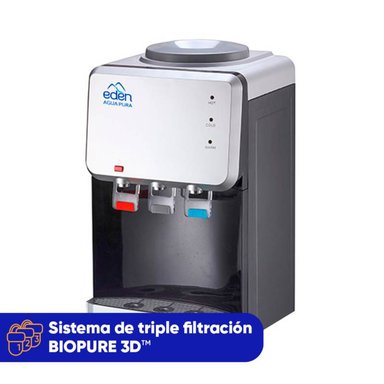 PURIFICADOR DISPENSADOR EDEN BIOPURE3D EDÉN ALPINO COLOR PLATEADO