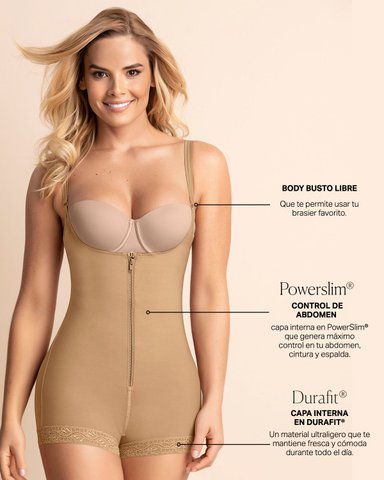FAJA ESTILO BODY DE CONTROL FUERTE QUE REALZA LOS GLÚTEOS - 3