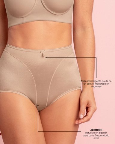 CALZÓN CLÁSICO DE CONTROL SUAVE EN ABDOMEN - 5
