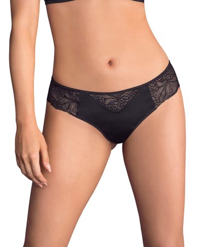 CALZÓN ESTILO TANGA BRASILERA CON LATERALES Y ENCAJE