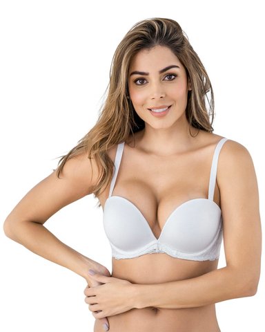 BRASIER TRIPLE REALCE EFECTO 3D ESCOTE PROFUNDO - 1