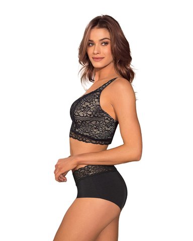 BRASIER TIPO BUSTIER SEXY SUPPORT CON CUBRIMIENTO DE ESPALDA - 3