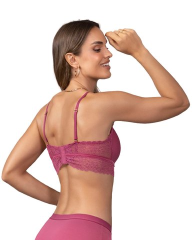 BRALETTE EN ENCAJE SEXY Y NATURAL - 2