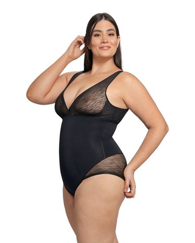 FAJA TIPO BODY CON BRALETTE INCORPORADO CONTROL DE ABDOMEN - 2