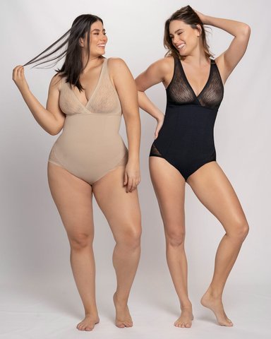 FAJA TIPO BODY CON BRALETTE INCORPORADO CONTROL DE ABDOMEN - 4