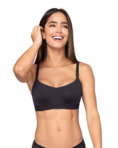 SOSTÉN MUJER LEONISA BRASIER TIPO TOP ULTRALIVIANO CON COPAS INTERNAS FIJAS