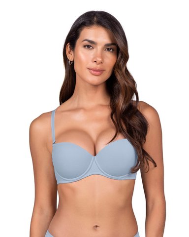 BRASIER COPA LISA CON ARCOS Y REALCE INCORPORADO - 1