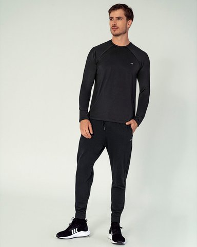 CAMISETA DEPORTIVA MASCULINA MANGA LARGA CON PROTECCIÓN UV - 3