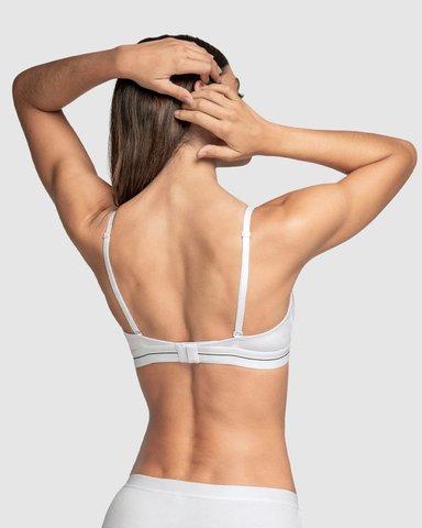 BRASIER TRIANGULAR EN ALGODÓN LIVIANO Y CÓMODO - 2