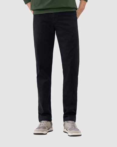 PANTALÓN BOTA RECTA EN DRILL DE TACTO SUAVE STRETCH - 1
