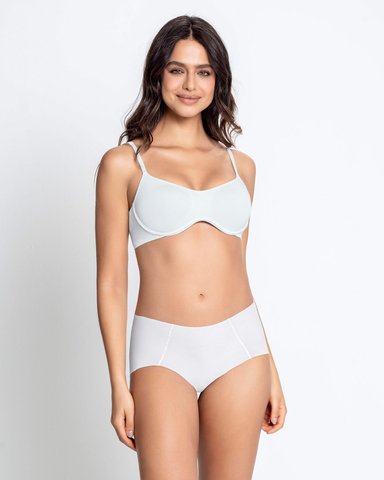 BRASIER ULTRALIVIANO CON COPAS INTERNAS FIJAS - 2