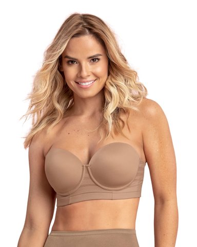 BRASIER TIPO BUSTIER SUPPORT STRAPLESS